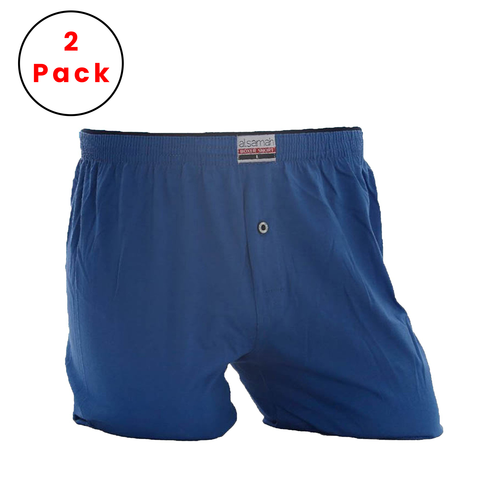 2-Pack 100% Cotton Men's Short