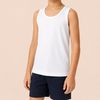3-pack Boys' White Cotton Tank Top 100%