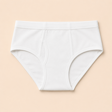 3- pack Boys' White Cotton Briefs