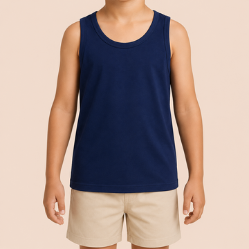 3- pack Boys' Colored Cotton Tank Top