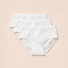 3- pack Boys' White Cotton Briefs