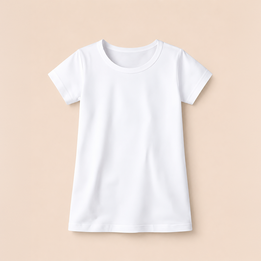 3-pack Boys' White Cotton Short-Sleeve Undershirt