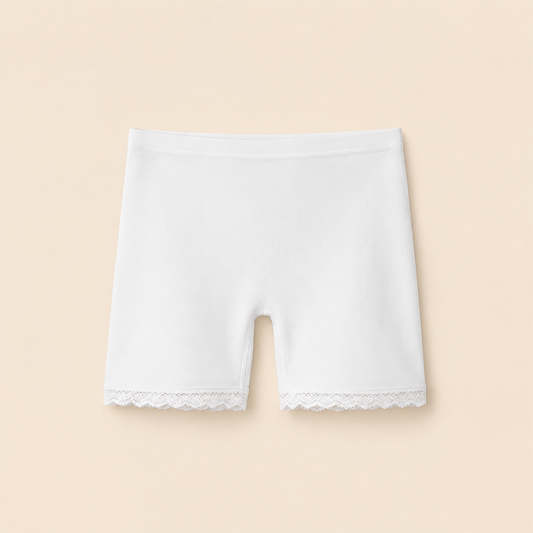 3- pack Girls' Ribbed Cotton Shorts