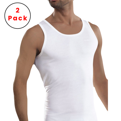 2-Pack , 100% Cotton Tank Top
