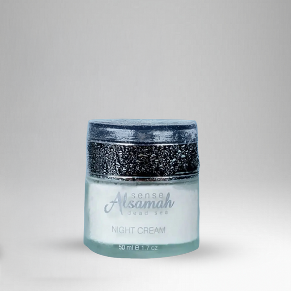 كريم ليلي منقي للوجه ومغذي للبشرة مع املاح البحر الميت