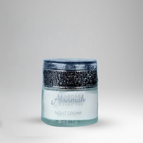 كريم ليلي منقي للوجه ومغذي للبشرة مع املاح البحر الميت