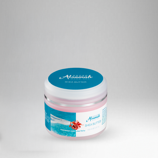 Shea Body Butter with Dead Sea Minerals & Salts Pomegranate Scent