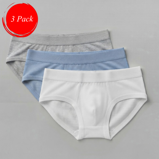 3-pack boys' briefs (colored)