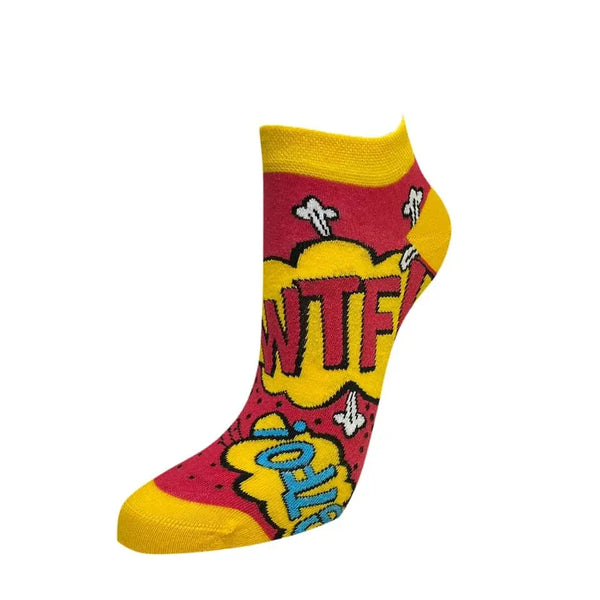 Ankle patterned funky socks