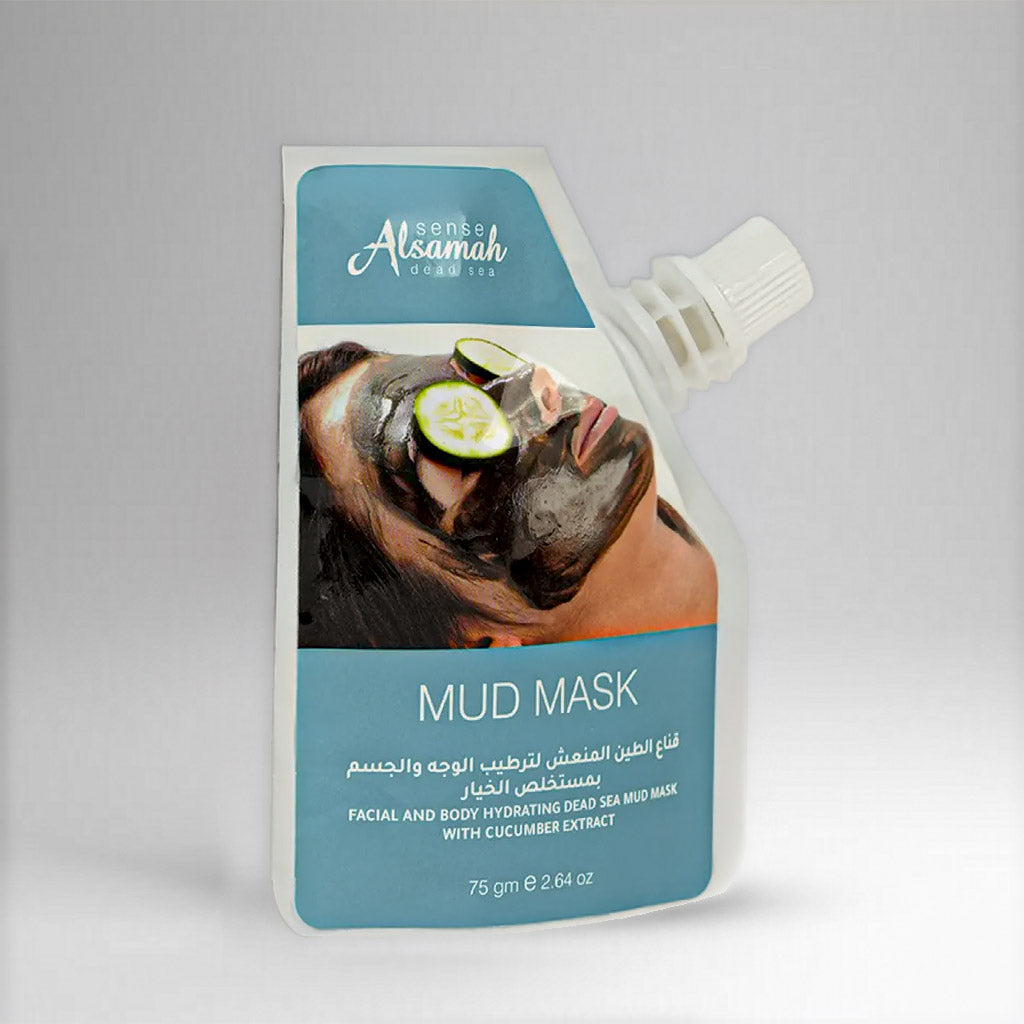 قناع الطين المرطب بالخيار