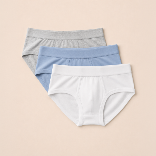 3- pack Boys' Colored Cotton Briefs