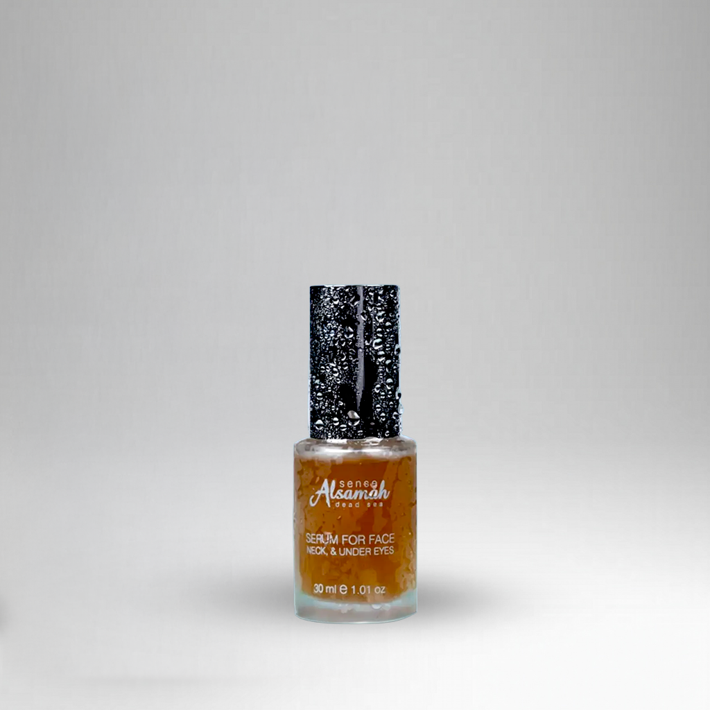 مصل الوجه والرقبة وتحت العين مع املاح البحر
الميت