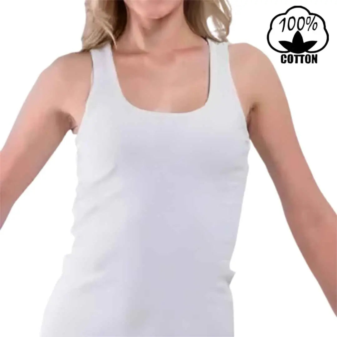 100% Cotton Rib Bretelles Wide Band