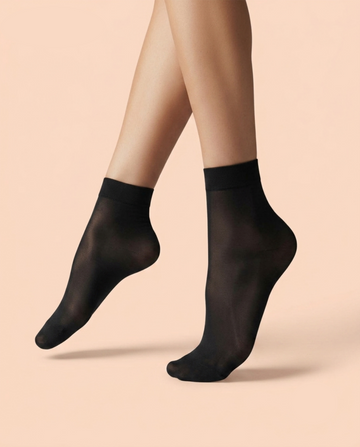 2-Pack Crepe Socket Socks 40 Den