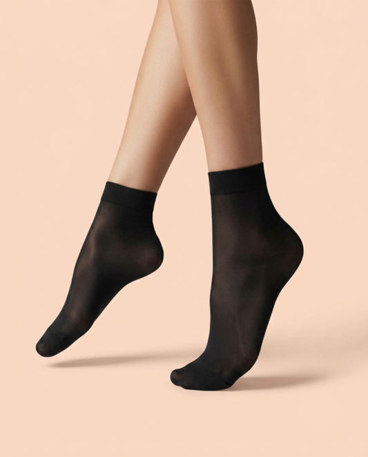 2-Pack Crepe Socket Socks 40 Den