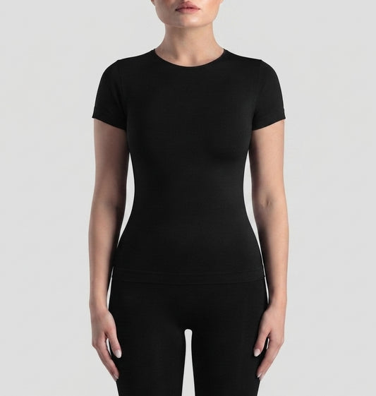 Short Sleeved Body Top T3308