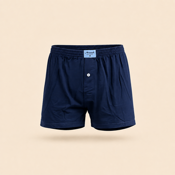 2-Pack Men's Solid Button-Fly Cotton Shorts