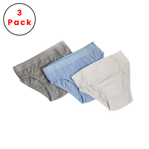 3-pack boys' briefs (colored)
