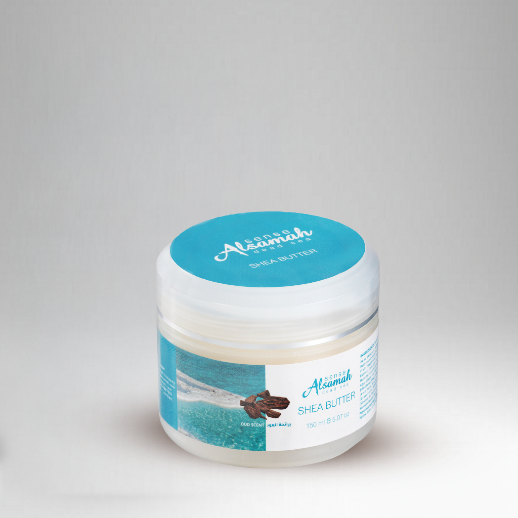 زبدة للجسم برائحة العود واملاح البحر الميت