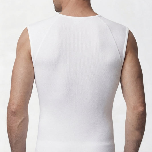 100% Cotton No Sleeve V-Neck