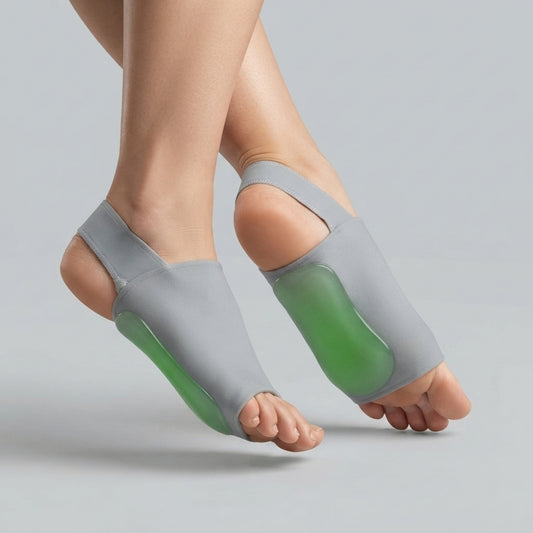 Silicone socks for flat feet