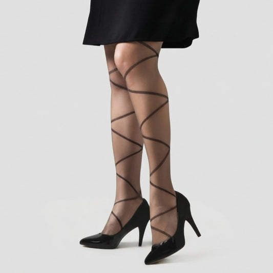 Fantasia Pantyhose Grid 20D