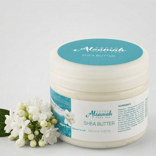 Shea Body Butter -Jasmin Scent with Dead Sea Minerals