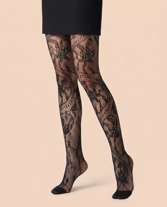 Women's Patterned Fishnet Tights