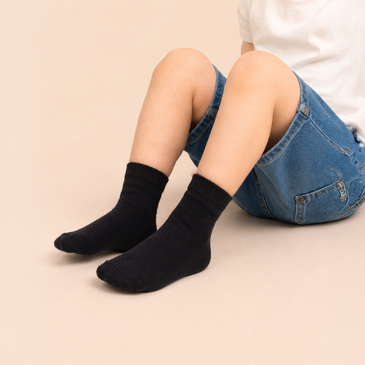 Ankle Simple socks boy (وسط)