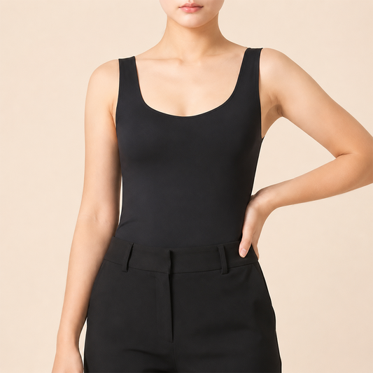 Seamless Bodysuit Wide Straps – 3307
