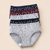 Women's Mid-Rise Cotton Briefs – Printed Pack