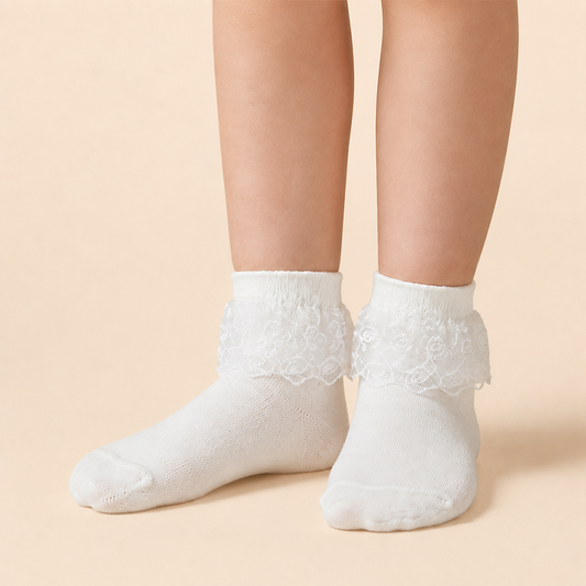 Girls' Organza Socks