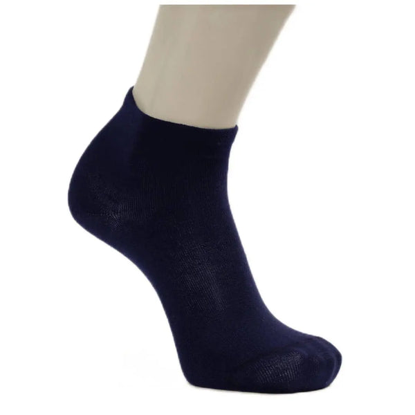 3-Pack Men Ankle Simple Sport Cotton socks(وسط)