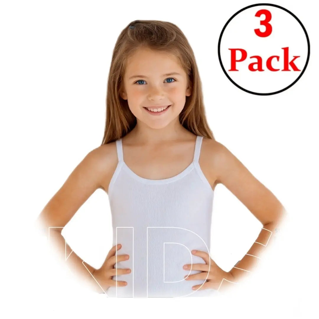100% Cotton Girls' Tank Top