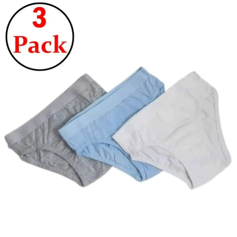 3-pack boys' briefs (colored)