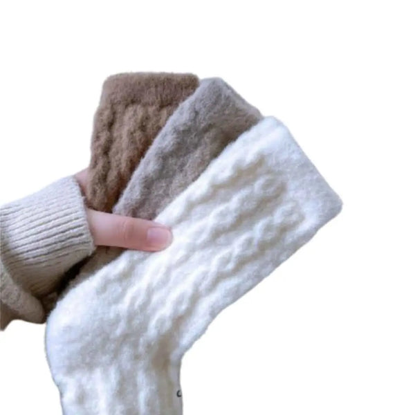 Women's winter socks model H5101