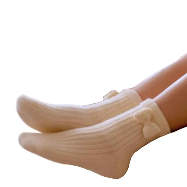 Women's winter socks model H5130