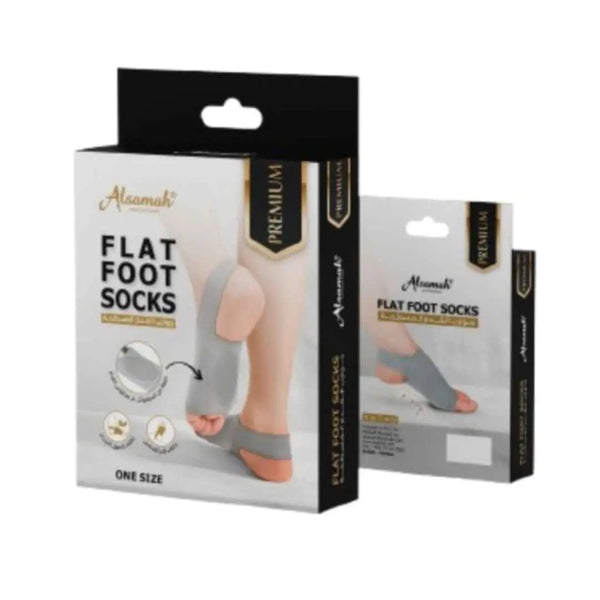 Silicone socks for flat feet
