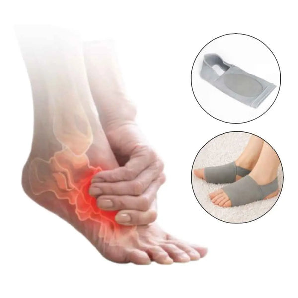 Silicone socks for flat feet