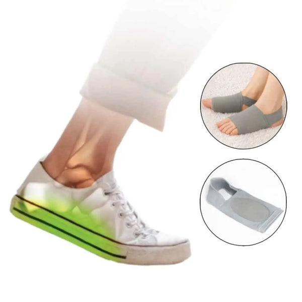 Silicone socks for flat feet