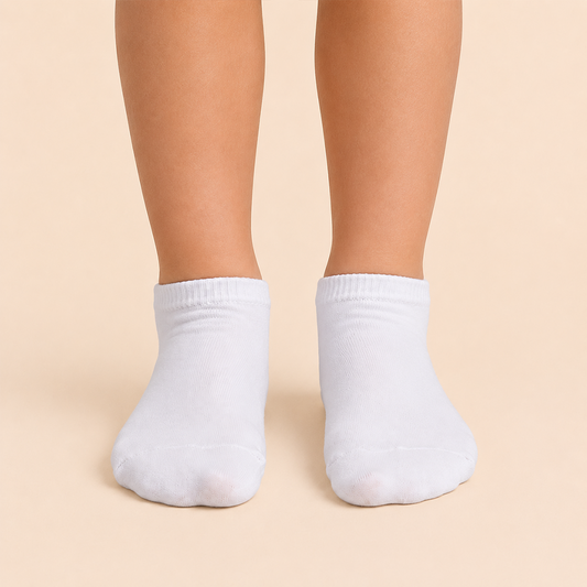 3-pack Girls' Ankle Socks(قصير)