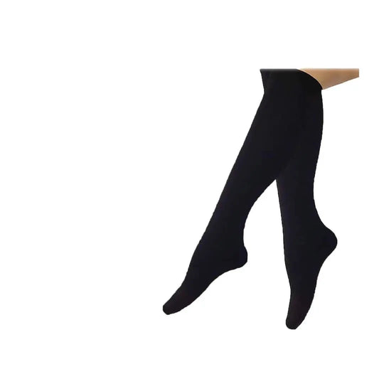 Leen 80 Den, Velvet Touch Control Top, Reinforced Toe Kneehigh