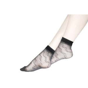 Fashion, media Style, Ultra Sheer 20 Den Patterned Socks