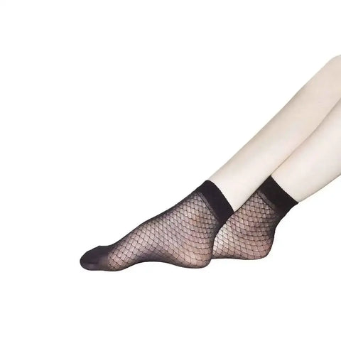 Fashion, rawan Style, Ultra Sheer 20 Den Patterned Socks