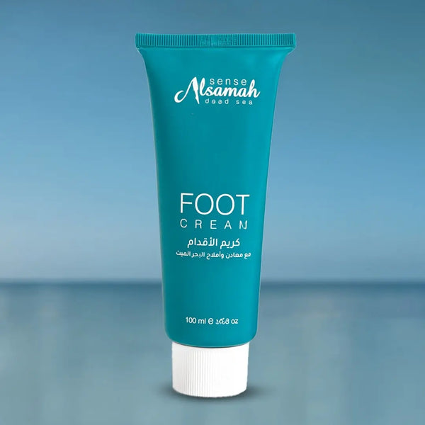 كريم الاقدام مع املاح البحر الميت