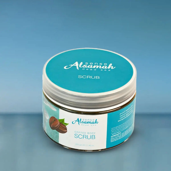 مقشر للجسم بخلاصة البن واملاح البحر الميت