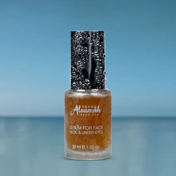 مصل الوجه والرقبة وتحت العين مع املاح البحر
الميت