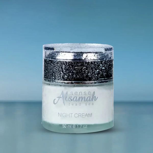 كريم ليلي منقي للوجه ومغذي للبشرة مع املاح البحر الميت