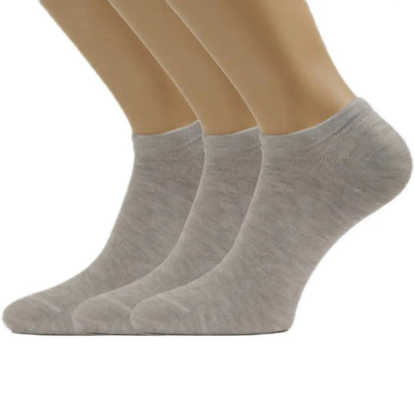 3-Pack Women No-Show Simple, Sport Cotton socks(قصير)