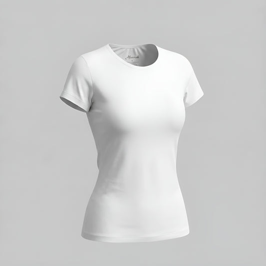 96% Cotton 4% Elastane Short Sleeves 4444